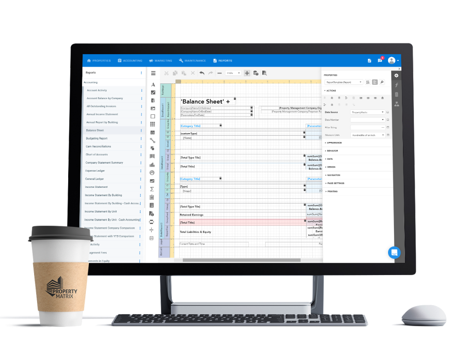 screenshot of Property Matrix